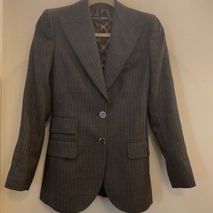 Dolce & Gabana Single Breasted Pinstripe Jacket